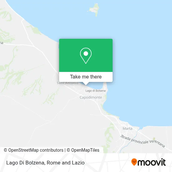 Lago Di Bolzena map