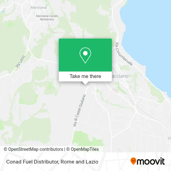 Conad Fuel Distributor map