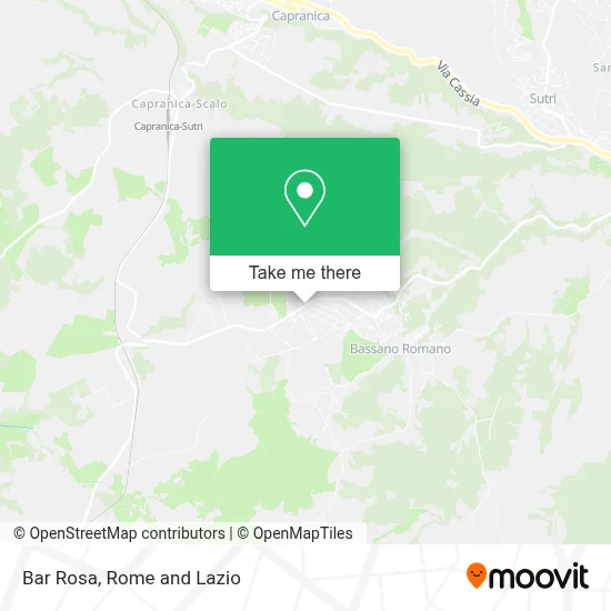 Bar Rosa map
