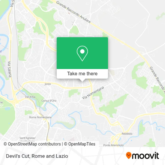 Devil's Cut map