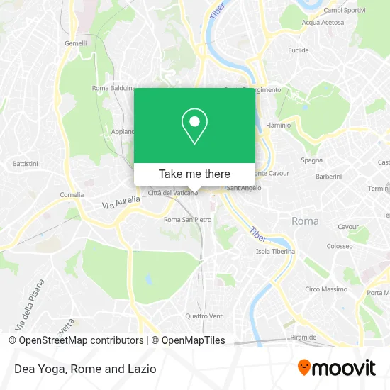 Dea Yoga map
