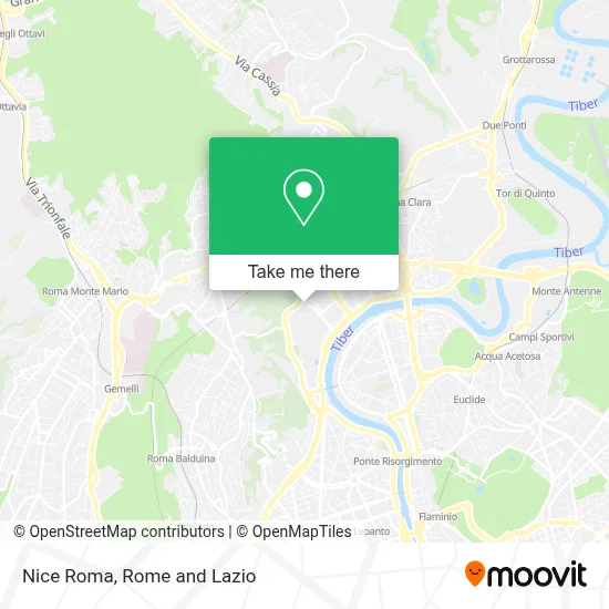 Nice Roma map