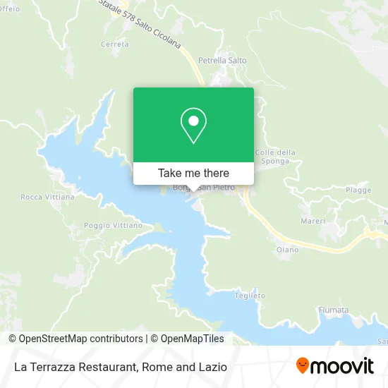 La Terrazza Restaurant map