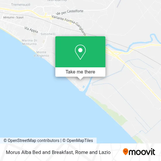 Morus Alba Bed and Breakfast map