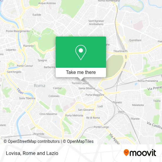 Lovisa map