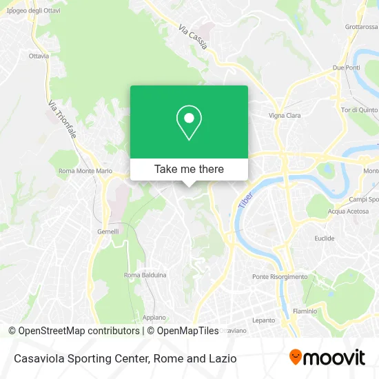 Casaviola Sporting Center map
