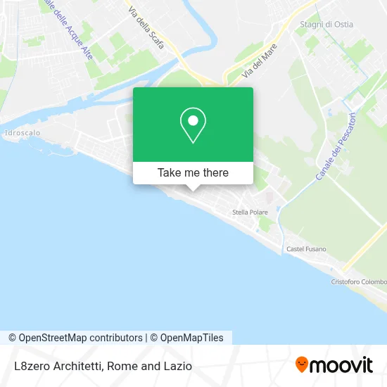 L8zero Architetti map