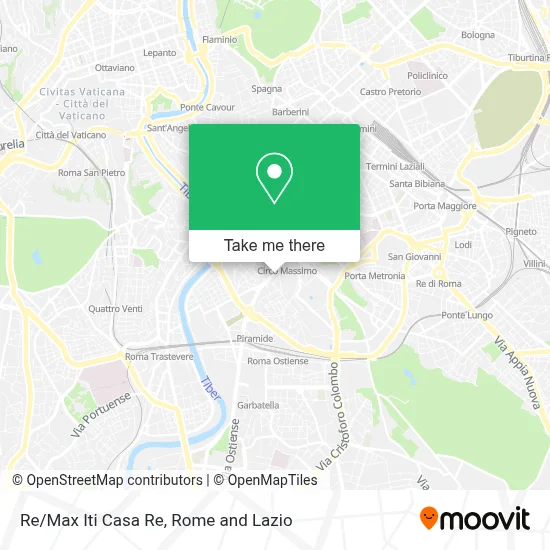 Re/Max Iti Casa Re map