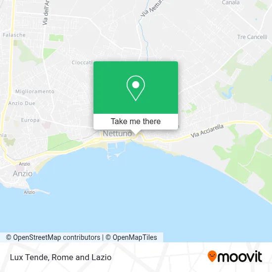 Lux Tende map