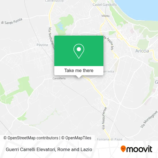 Guerri Carrelli Elevatori map