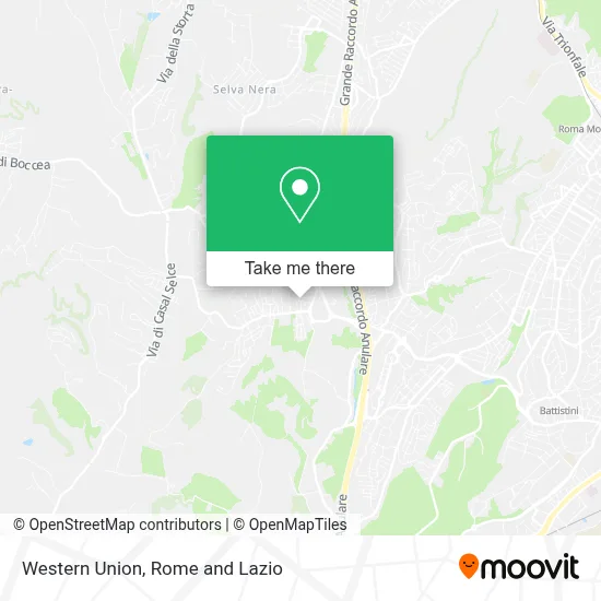 Western Union map