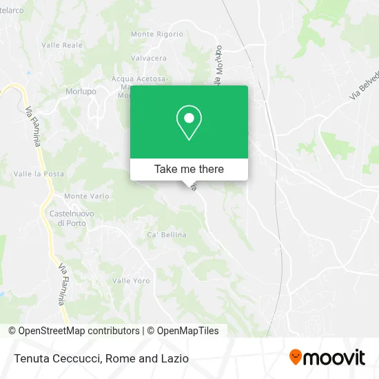 Tenuta Ceccucci map