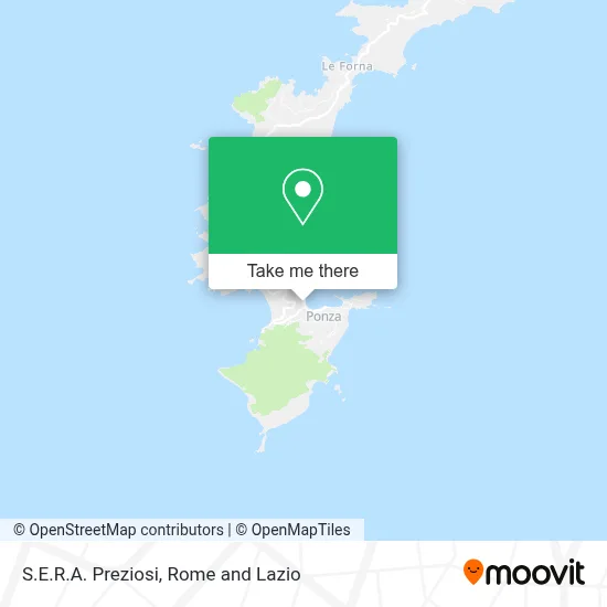 S.E.R.A. Preziosi map