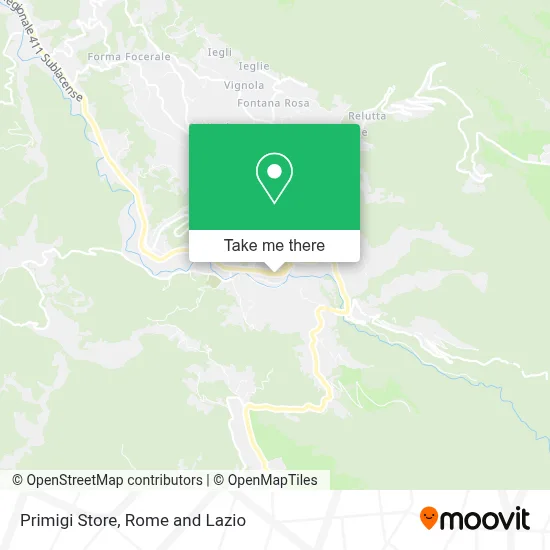 Primigi Store map
