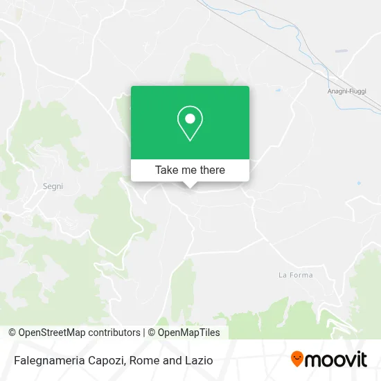 Falegnameria Capozi map