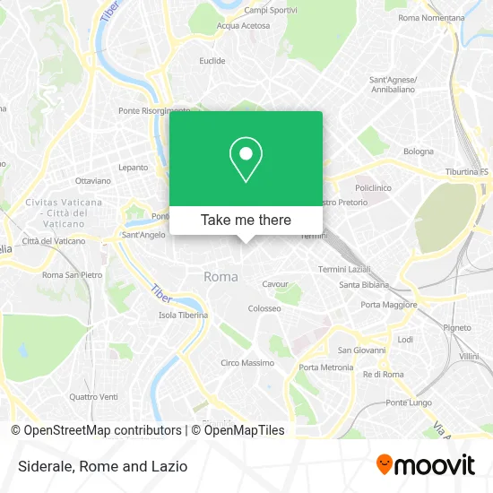Siderale map