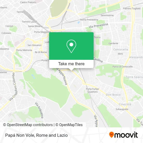 Papá Non Vole map