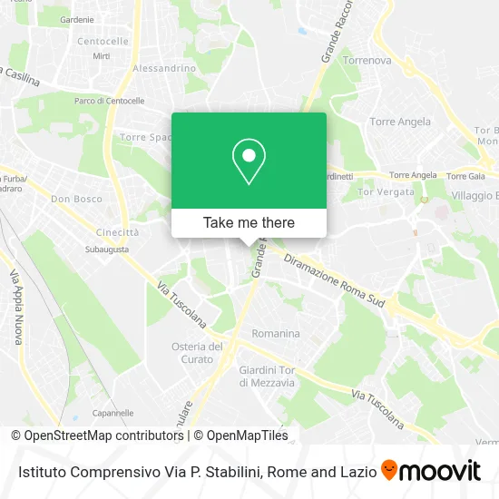 Istituto Comprensivo Via P. Stabilini map
