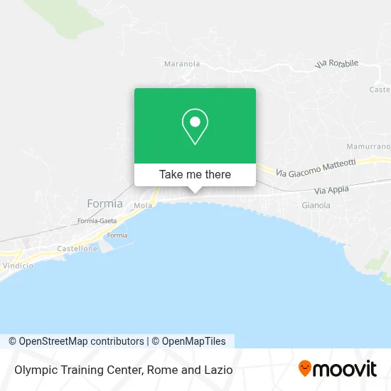Olympic Training Center map