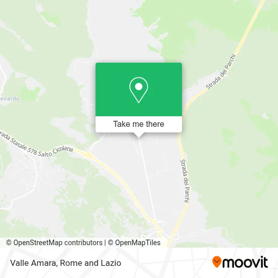 Valle Amara map