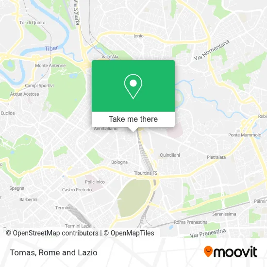 Tomas map