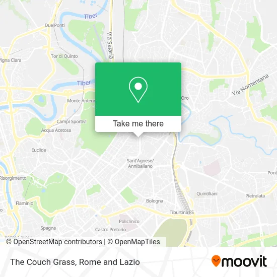 The Couch Grass map