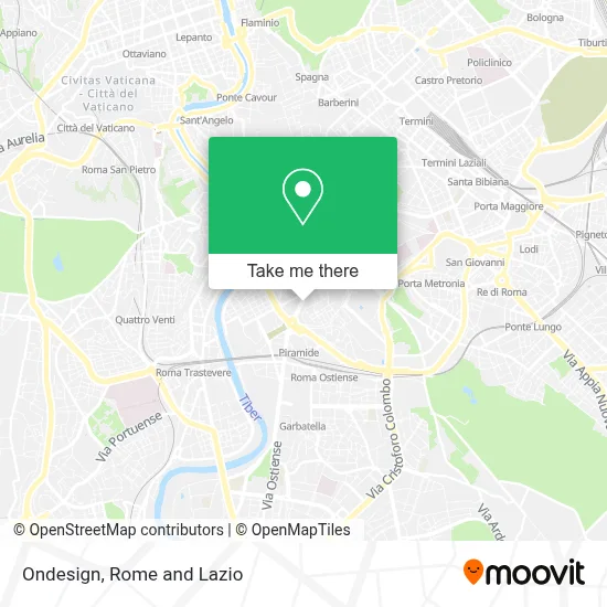 Ondesign map
