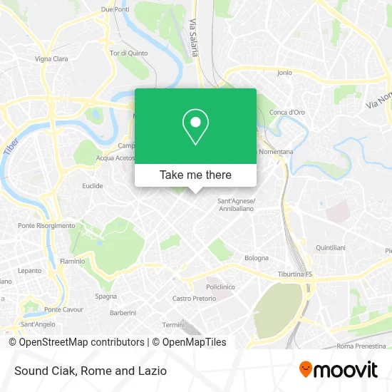 Sound Ciak map