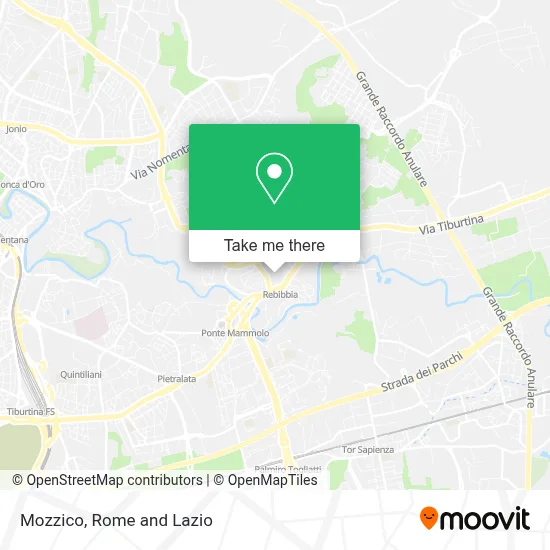 Mozzico map
