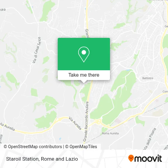 Staroil Station map