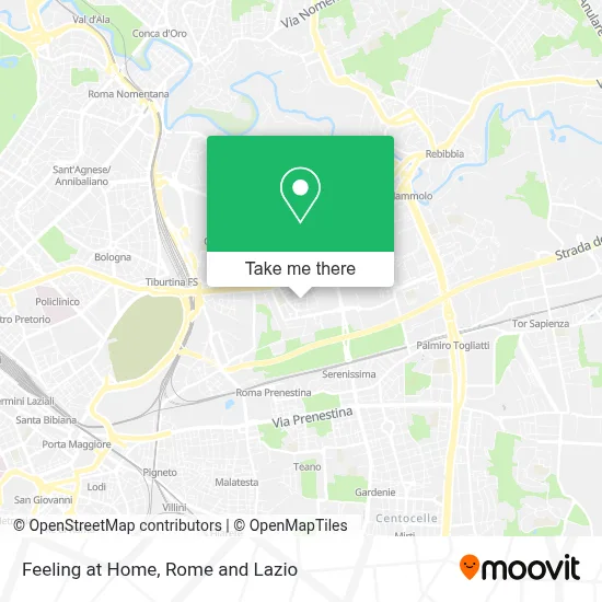 Feeling at Home map