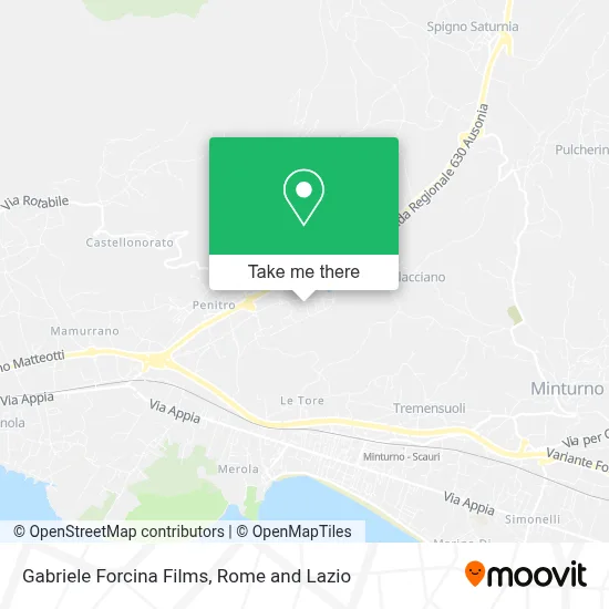 Gabriele Forcina Films map