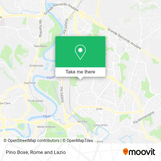 Pino Boxe map