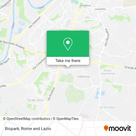 Biopark map