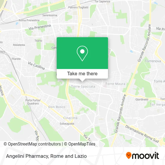 Angelini Pharmacy map