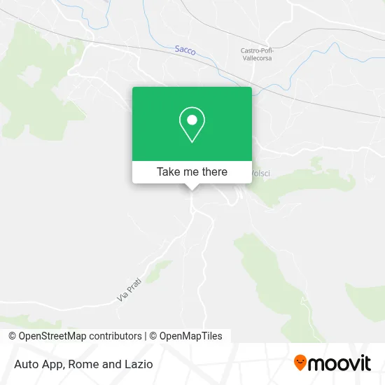 Auto App map