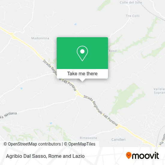 Agribio Dal Sasso map