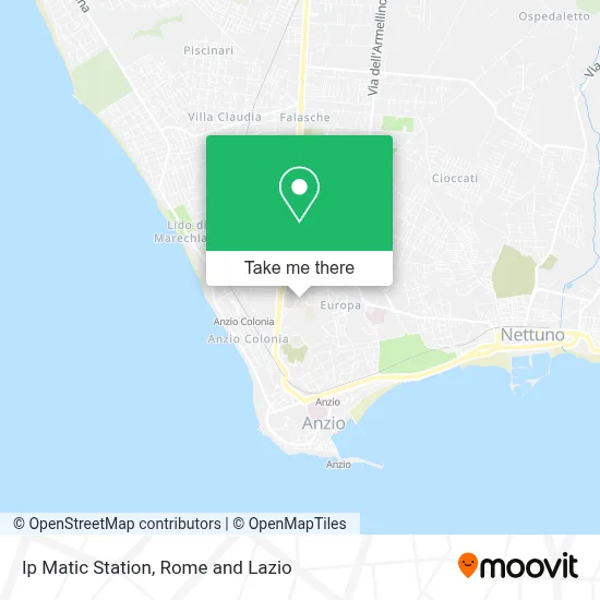 Ip Matic Station map