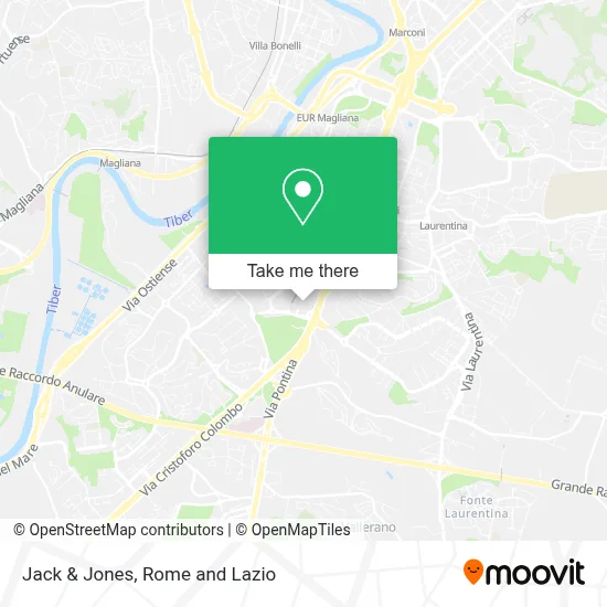 Jack & Jones map