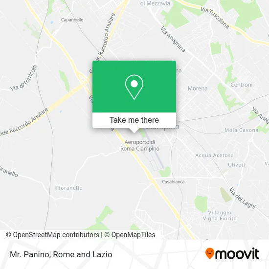 Mr. Panino map
