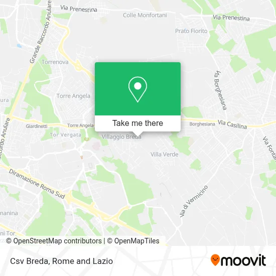 Csv Breda map