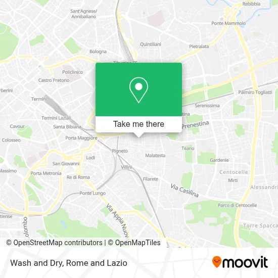 Wash and Dry map