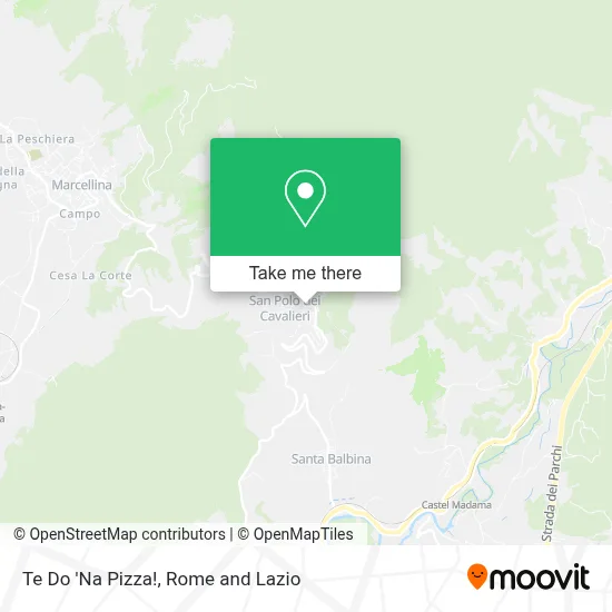 Te Do 'Na Pizza! map