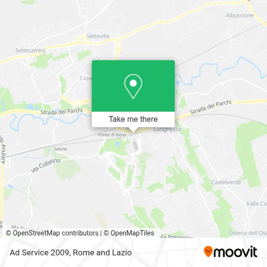 Ad Service 2009 map