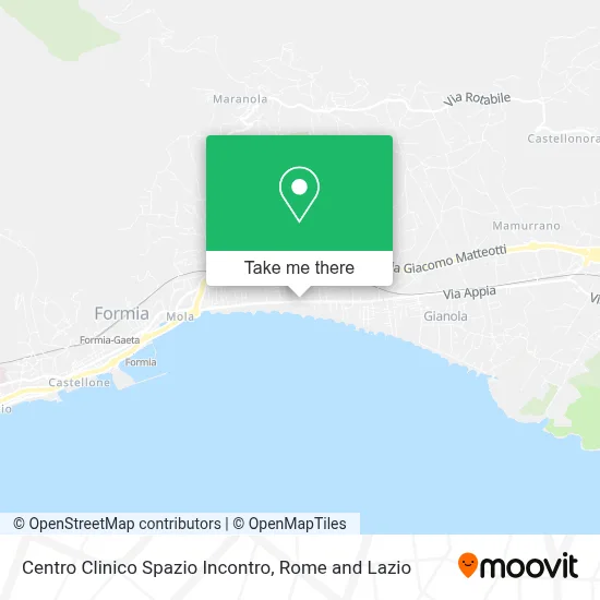 Centro Clinico Spazio Incontro map