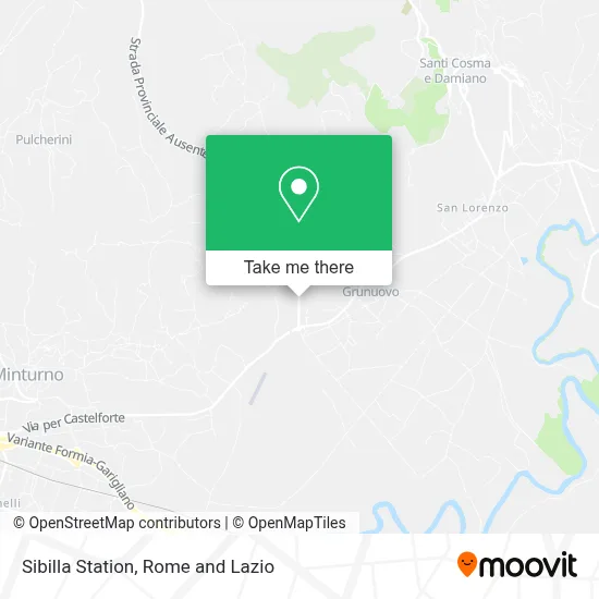 Sibilla Station map