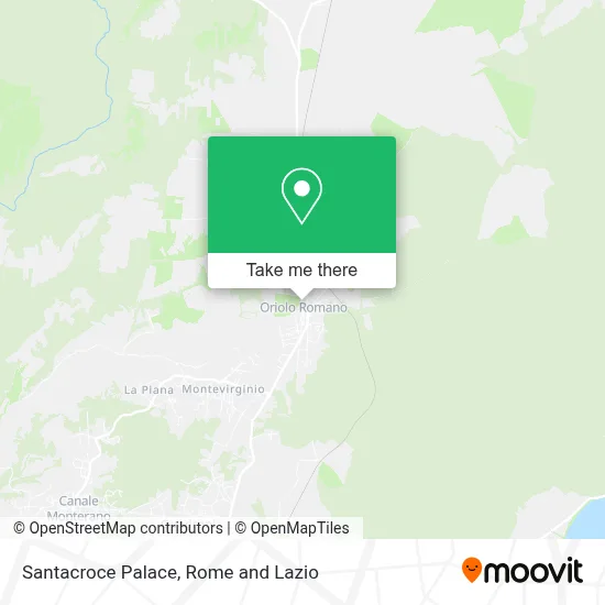 Santacroce Palace map