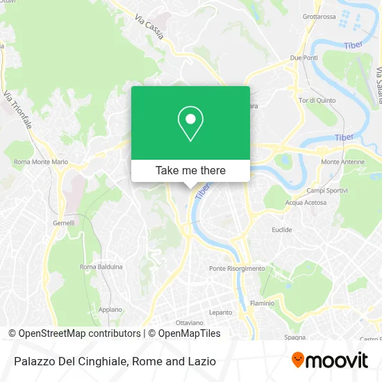 Palazzo Del Cinghiale map