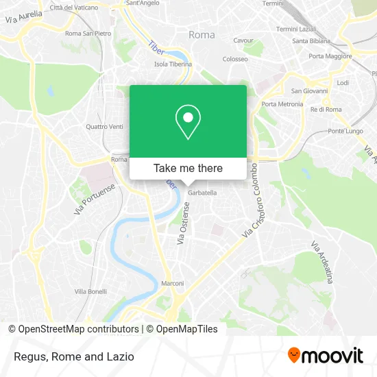 Regus map