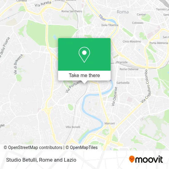 Studio Betulli map